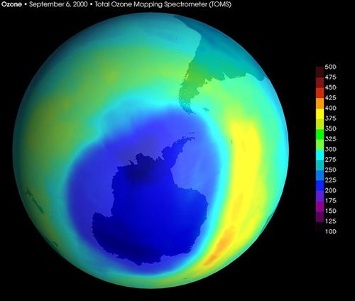 Acerca del agujero de la capa de ozono antártico y el clima del Planeta